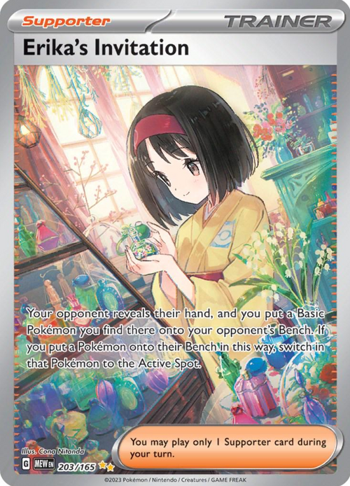 Erika's Invitation 203/165 NM