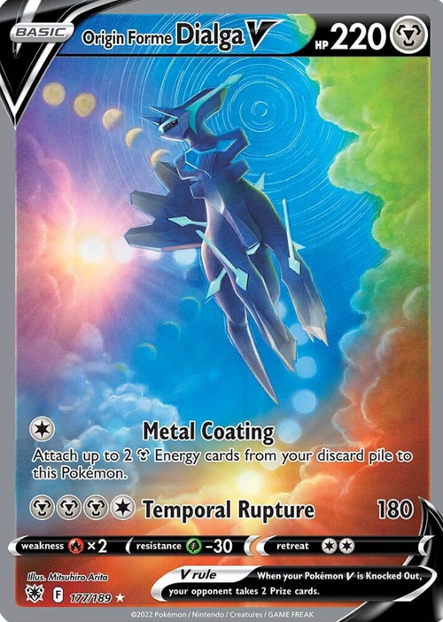 Origin Forme Dialga V 177/189 NM