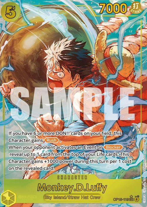 Monkey.D.Luffy OP15-119 NM