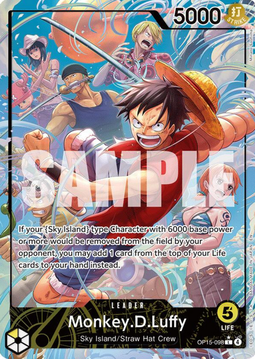 Monkey.D.Luffy OP15-098 NM