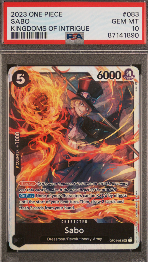 Sabo OP04-083 PSA10