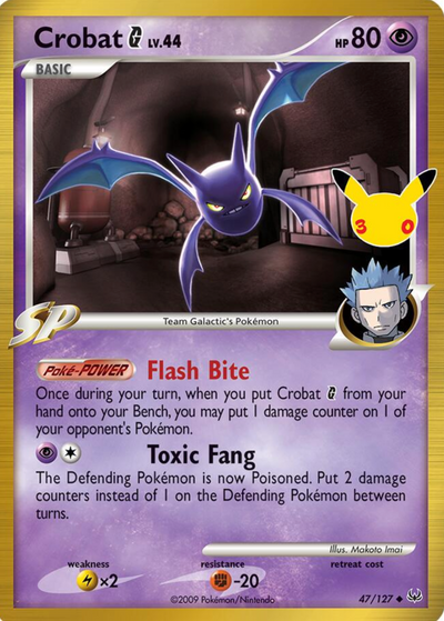 Crobat 47/127 30th Celebration Classic Collection NM
